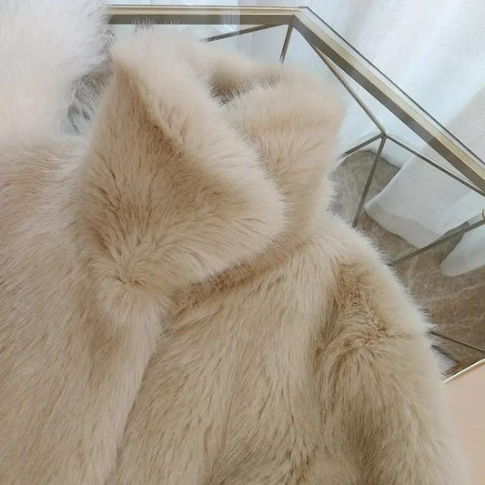 Thin And Thick Warm Fur Coat Made by OLYX