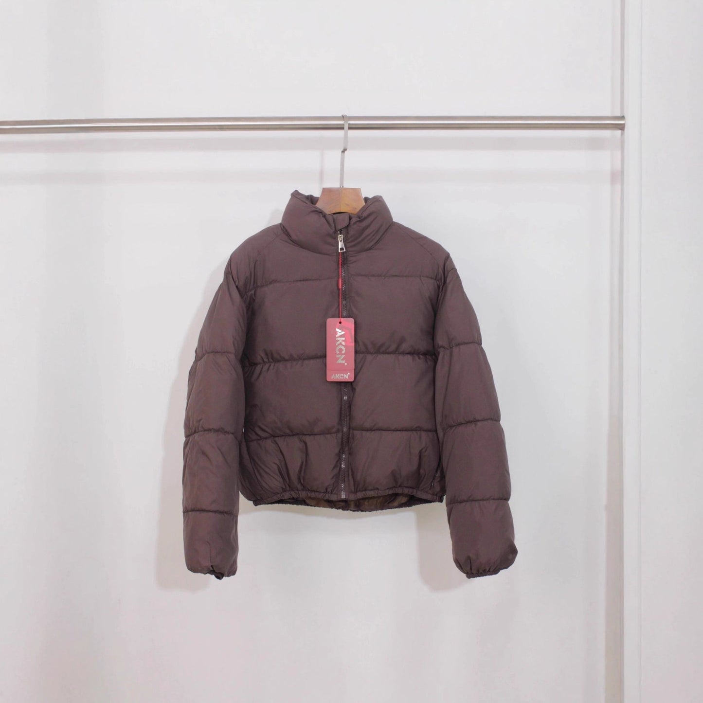 Small Stand-up Collar Downcotton-padded Jacket Women's Thickened