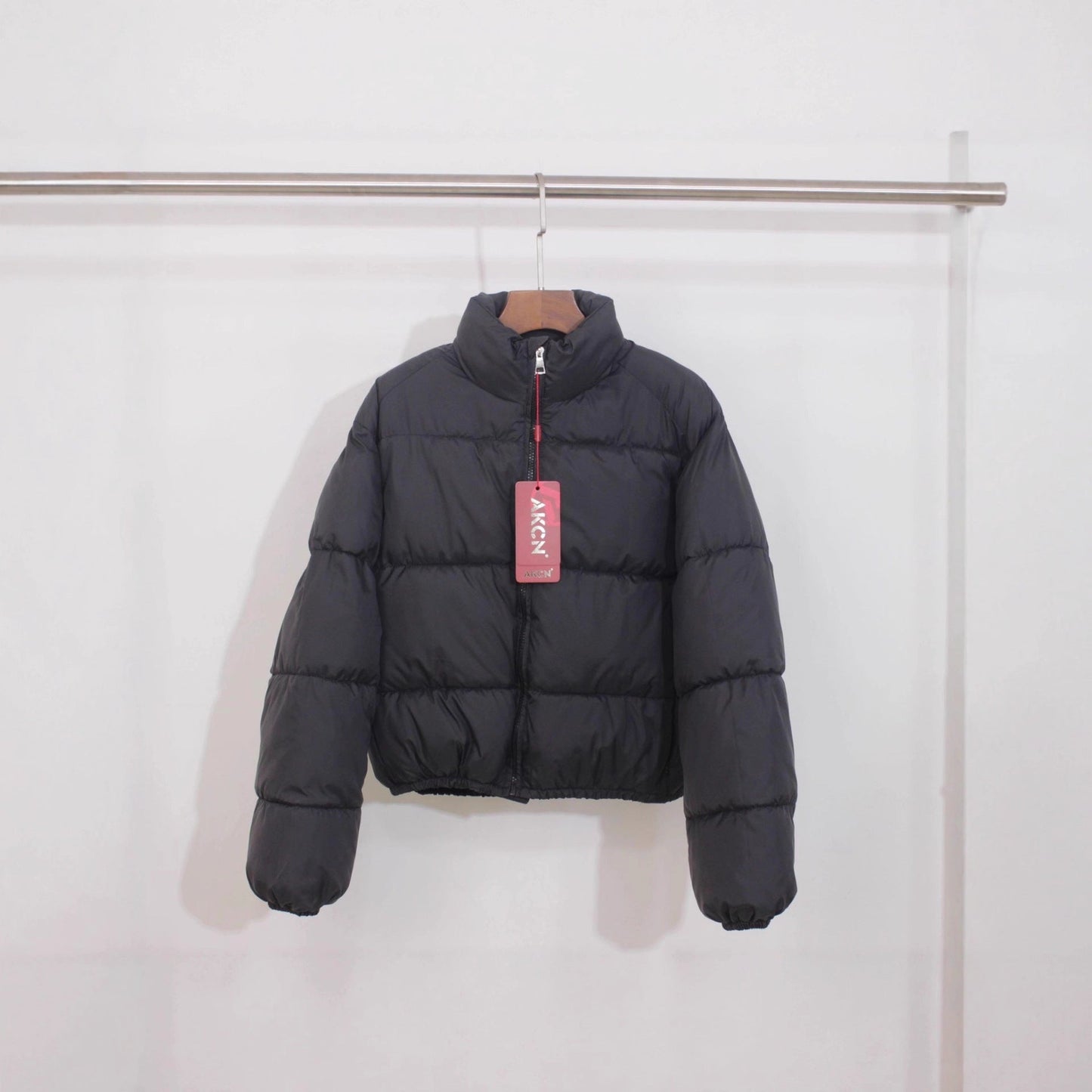 Small Stand-up Collar Downcotton-padded Jacket Women's Thickened